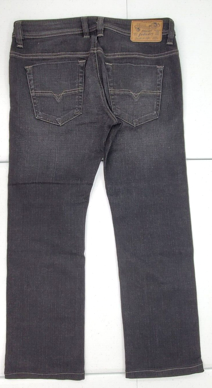 ALTERED DIESEL VIKER ORUS3 STRETCH STRAIGHT BLACK BUTTON FLY MEN 31 X 28 JEANS